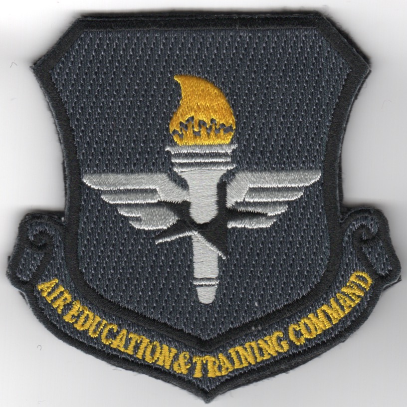50 FTS 'AETC' Crest (DARK Gray/V)