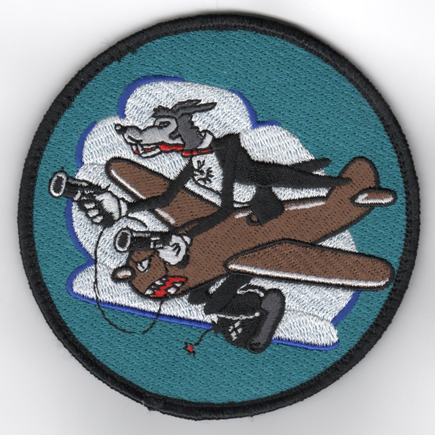 510FS 'Historical' Patch (Dog on Plane/Round)