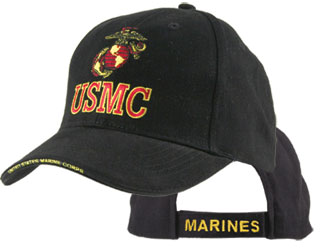 USMC-Lettered Ballcaps!