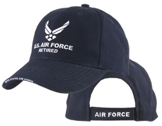 USAF Retirees Ballcaps!