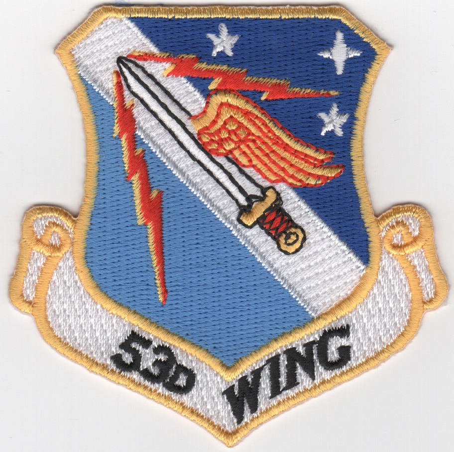 53d Wing Crest Patch