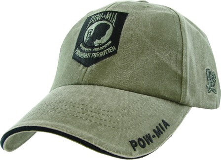 POW/MIA Ballcap (Khaki)