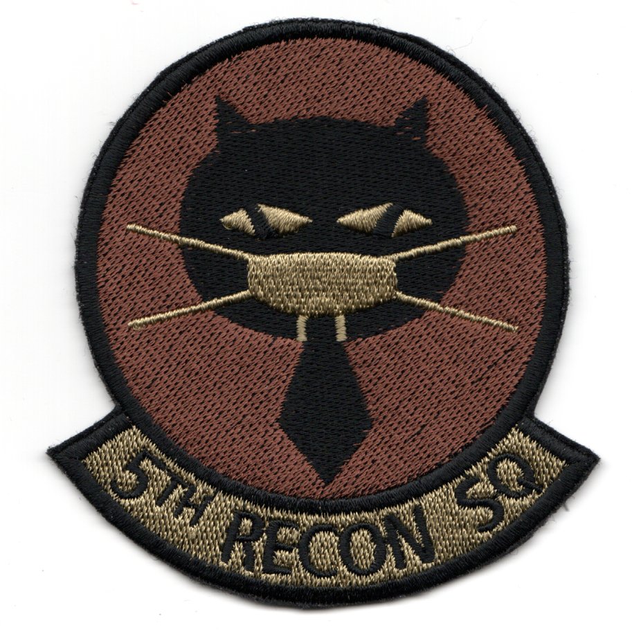 5th Reconnaissance Squadron (OCP/Black Letters/OCP Mask)
