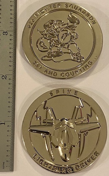 62FS 'Challenge' Coin (CHROME)