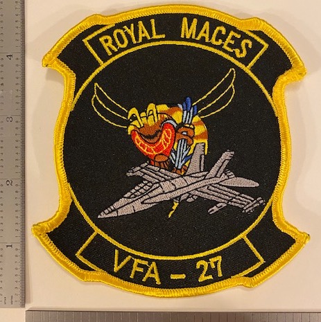 655) VFA-27 'Royal Maces' Squadron Patch