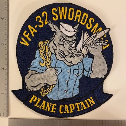 657) VFA-32 Swordsmen 'P.C.' Patch (Large)