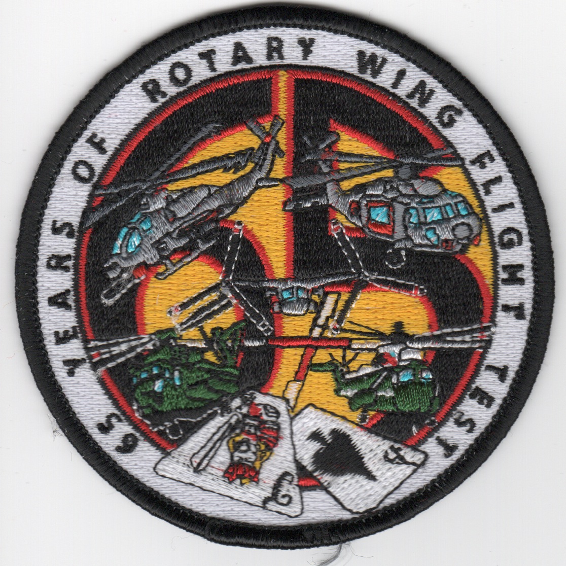 65 Years Rotary Wing Flight Test (Round)