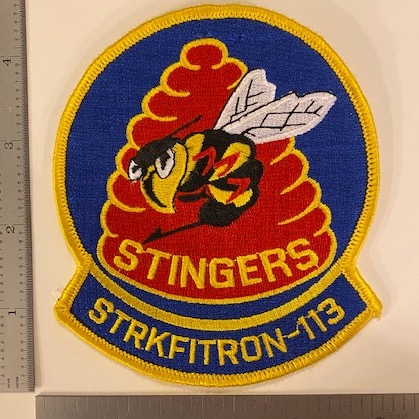 660) VFA-113 'Yellow Bordered Hive' Squadron Patch