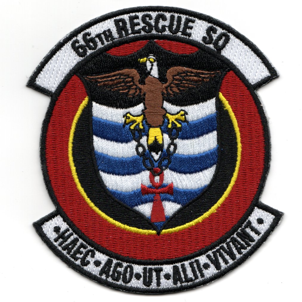 66th Rescue Sqdn Patch (Eagle)