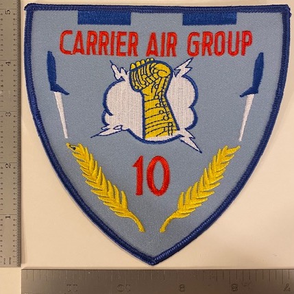 675) Carrier Air Group Ten (CAG-10) Patch (Twill)