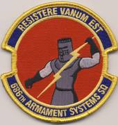 686 Arm Sys Squadron Patch