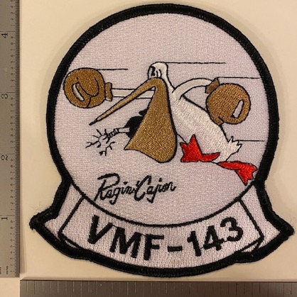 687) VMF-143 'Ragin Cajun' Squadron Patch