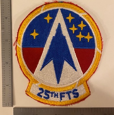 690) 25th FTS Squadron Patch