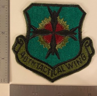 691) 40th Tactical Wing Crest Patch