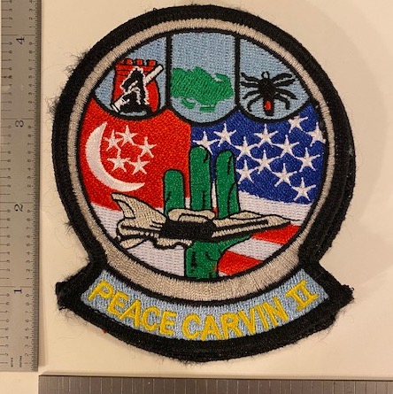 695) F-16 'PEACE CARVIN II' Exercise Patch