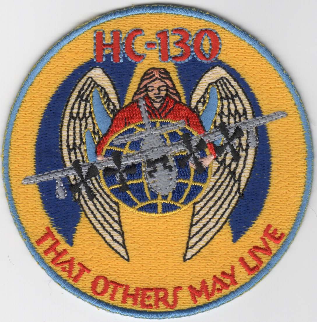 71st Rescue Sqdn/HC-130 Patch (Yellow)