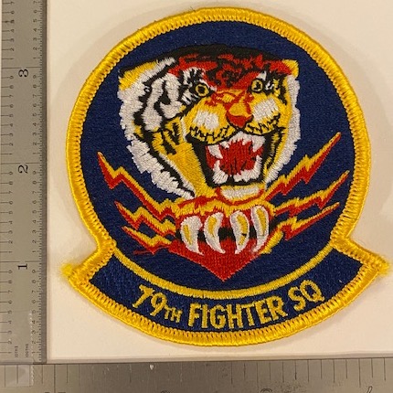 745) 79th Fighter Squadron Patch