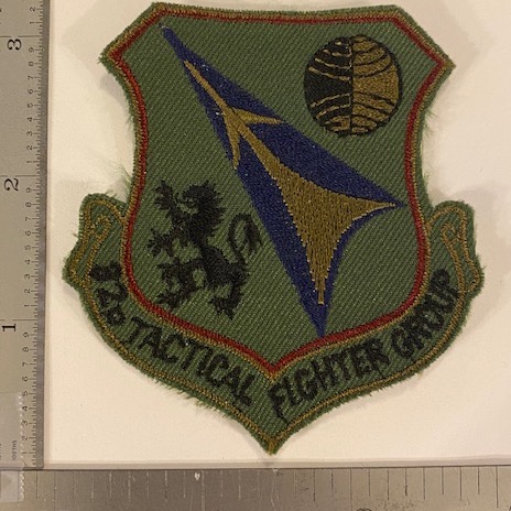 750) 32nd Tactical Fighter Group Crest
