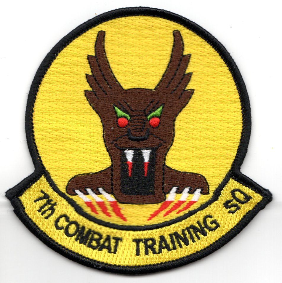 7th Combat Training Squadron (Yellow/1-Tab)