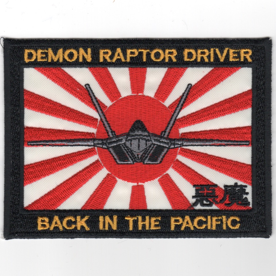 7FS 'DEMON Raptor Driver' (Red-White Sun)