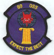 89th Operational Support Sqdn Patch