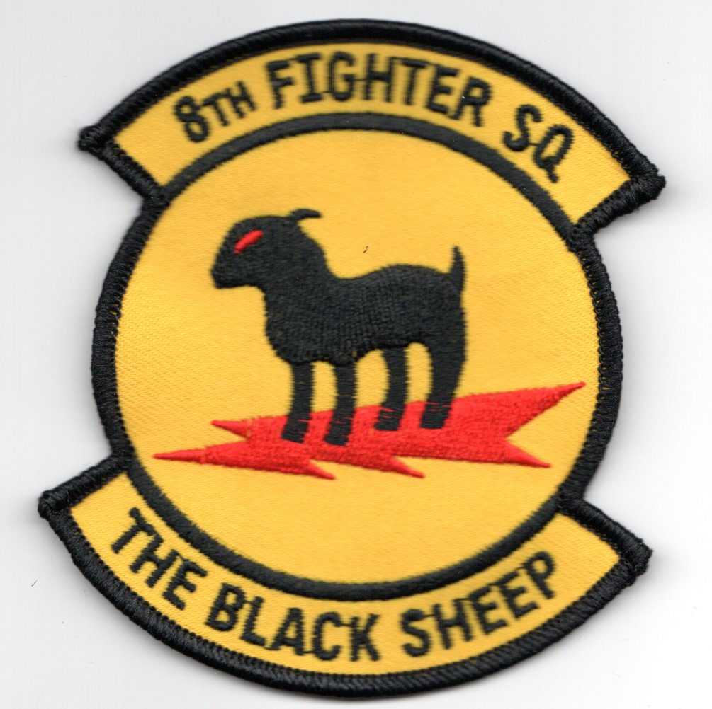 8FS 'The BLACK SHEEP' Sqdn (RED Eyes/2 Tabs)