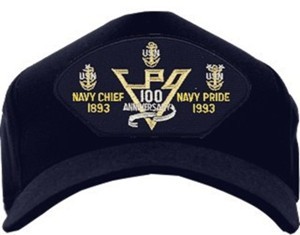 USN CHIEF (100th) Ballcap