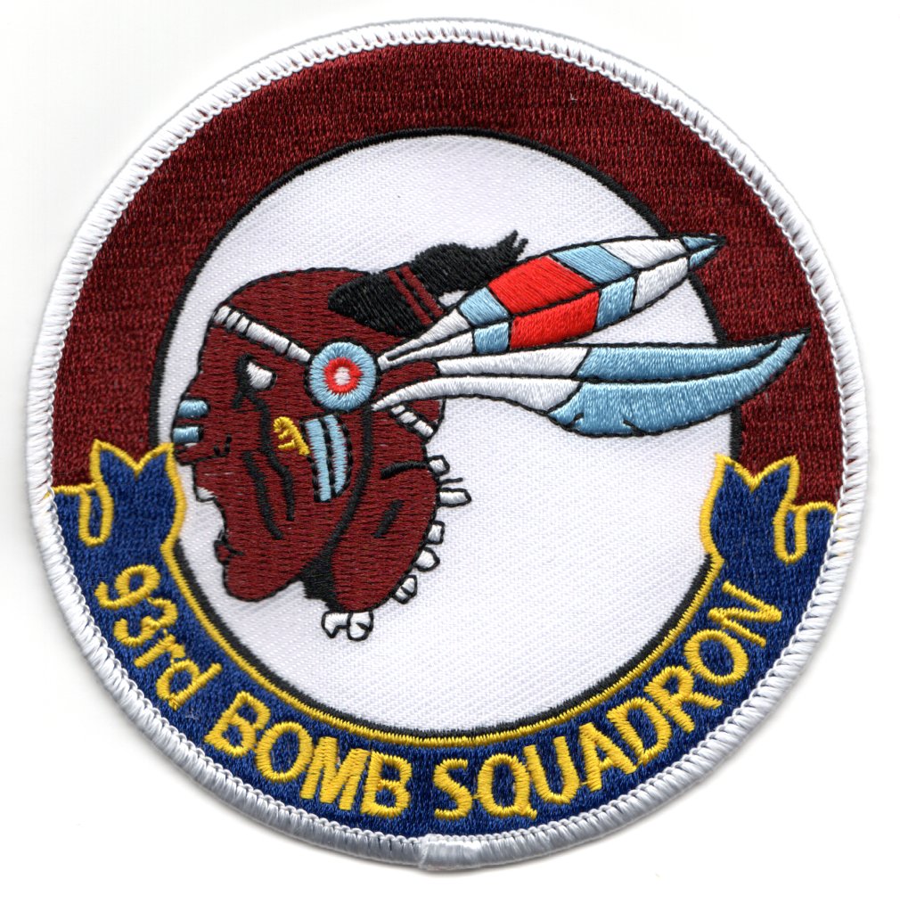 93rd Bomb Squadron Patch (ROUND)