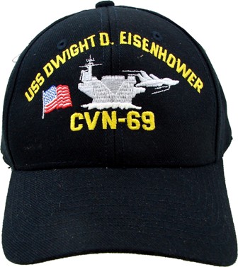 CVN-69 (Flag and Aircraft) Ballcap