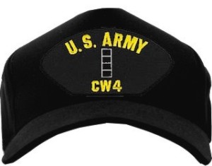 US Army CW-4 Ballcap