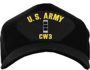 US Army CW-3 Ballcap