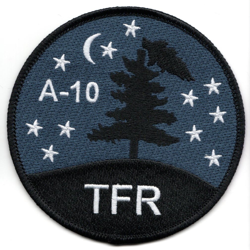 A-10 Warthog 'TFR' Club Patch