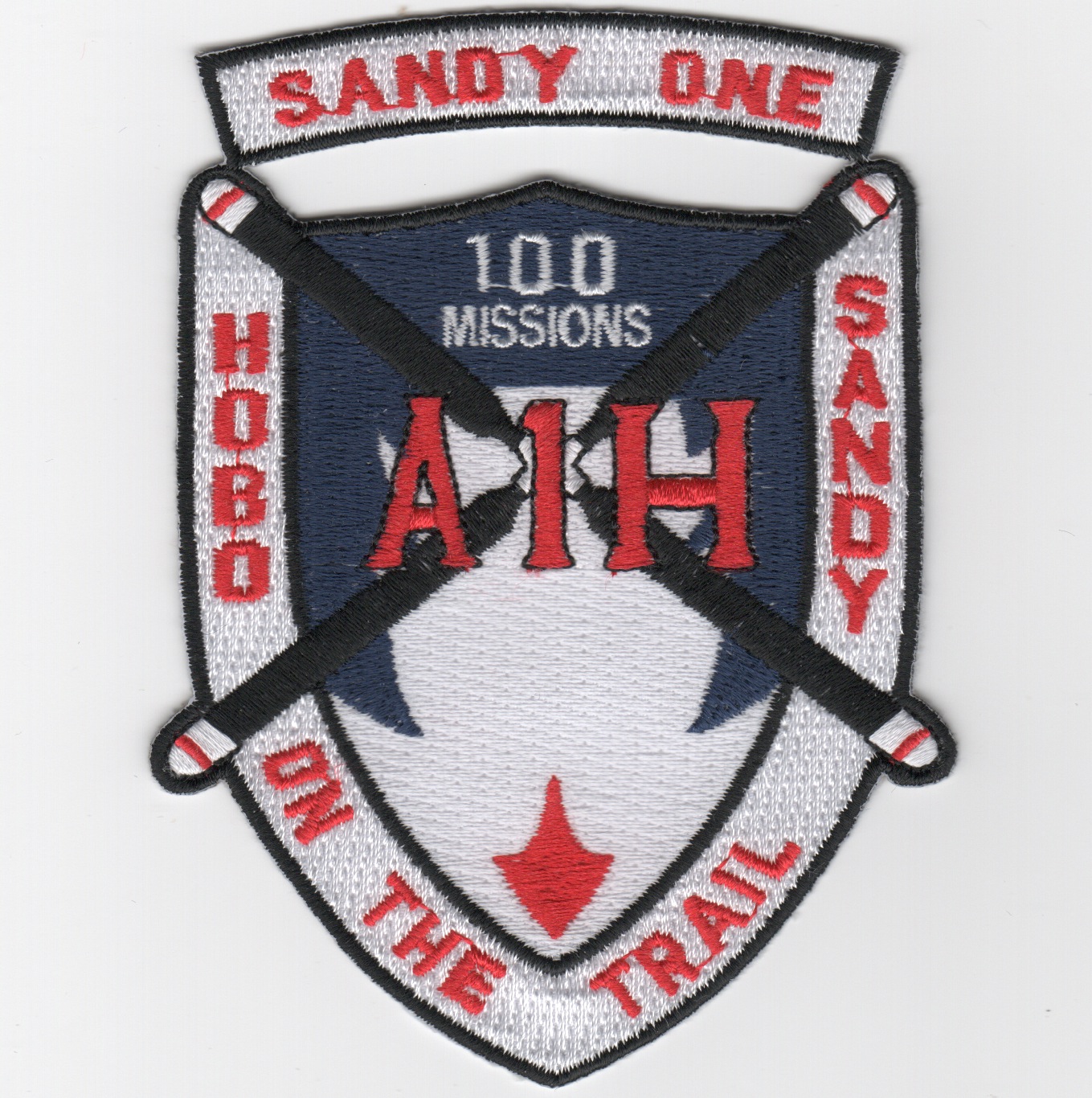A-1H 'SANDY ONE' 100 Missions Patch