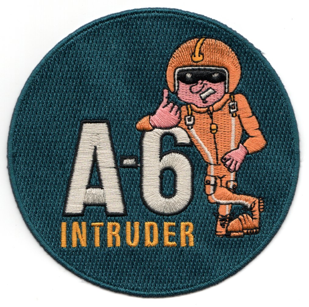 A-6 'INTRUDER-MAN' (Round/Blue)