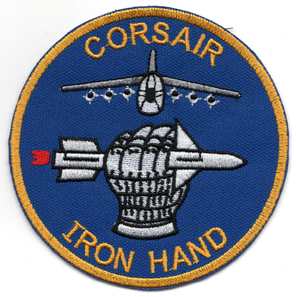 A-7 Corsair 'IRON HAND' Patch (Blue)