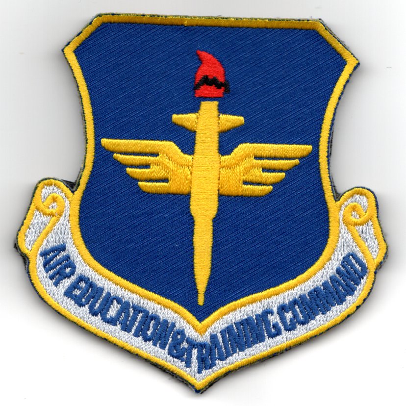 50FTS 'AETC' Blue Crest w/Yellow Bullet-&-Wings
