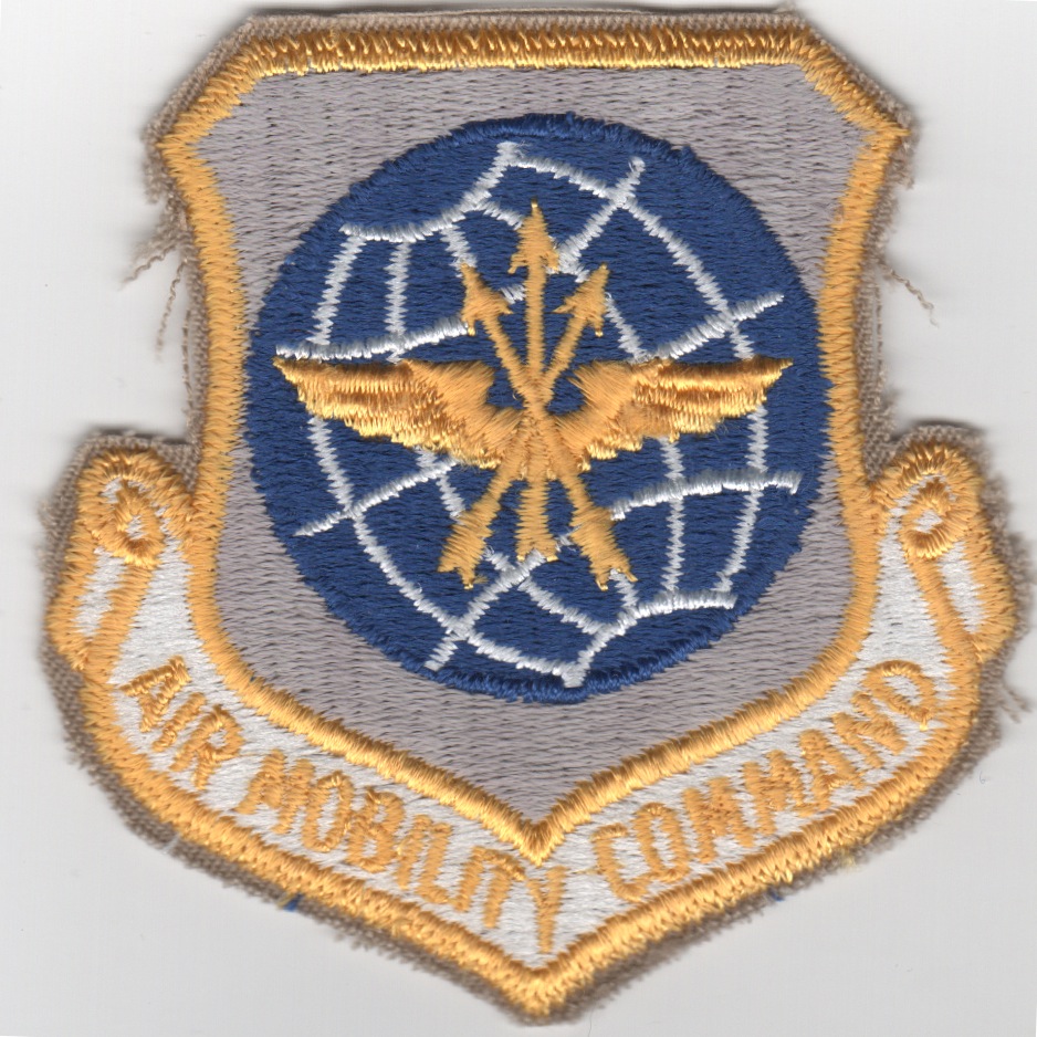 Air Mobility Command Crest (Yellow)