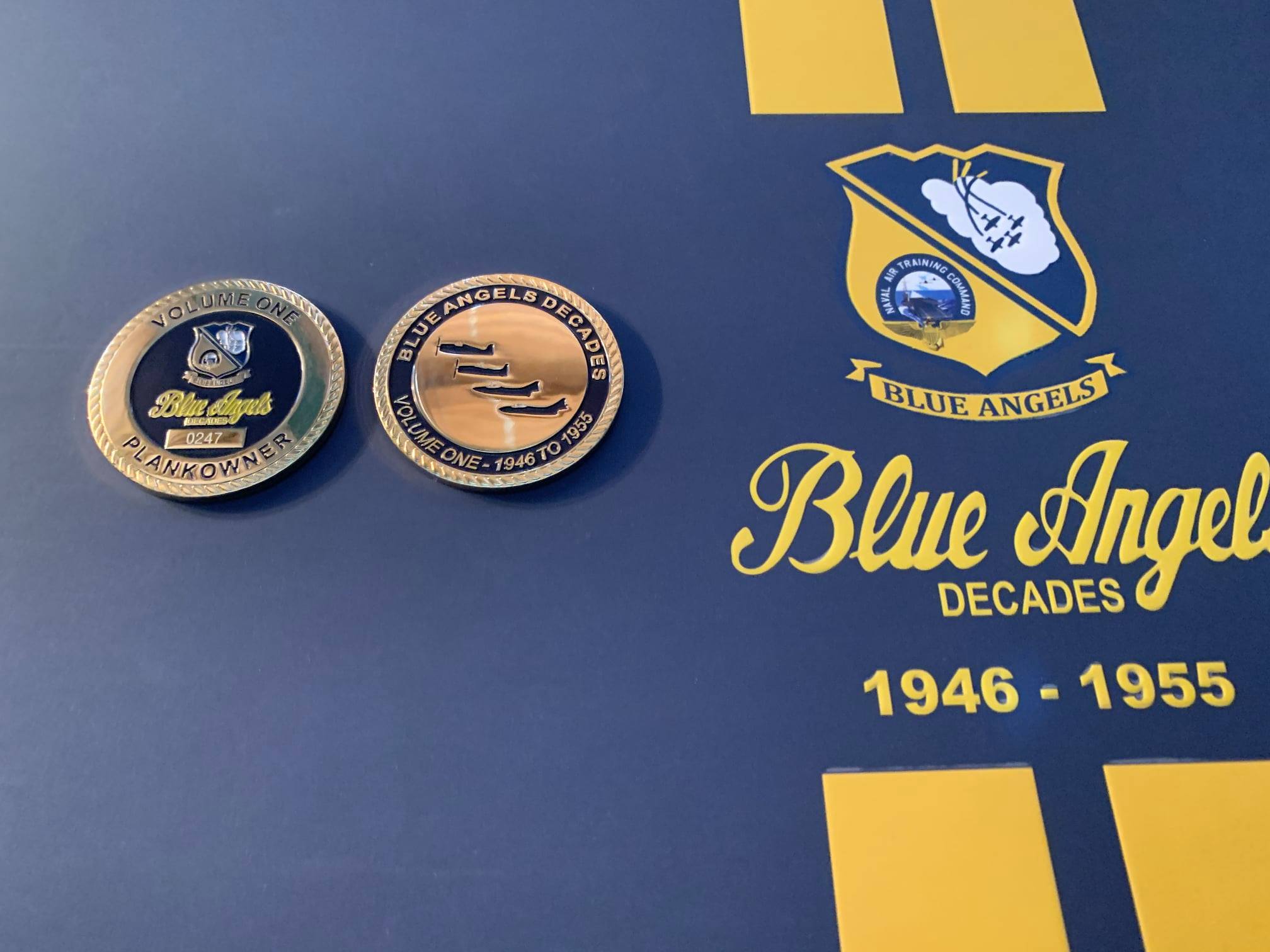 Blue Angels *PLANKOWNER* Book/2 Coins