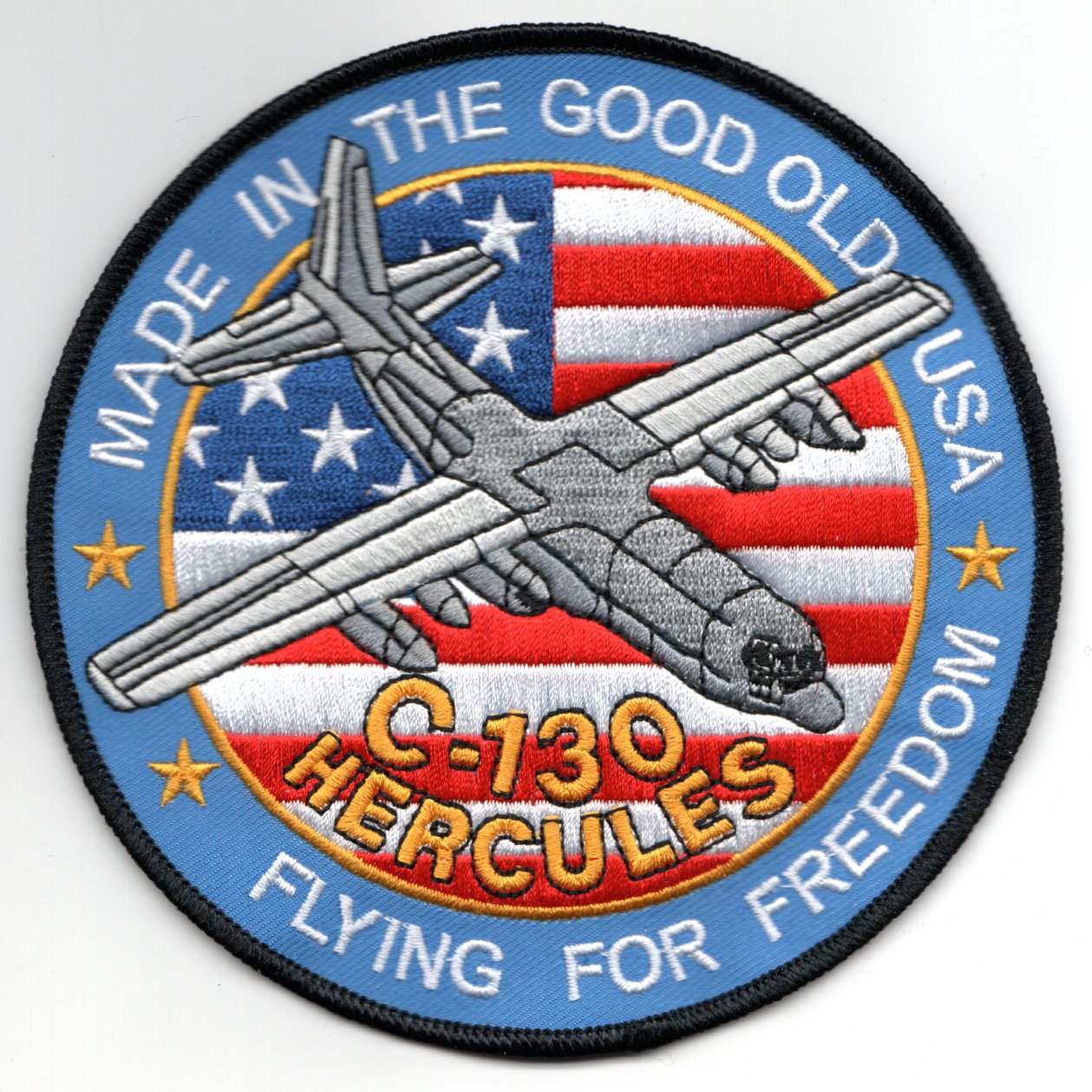 C-130 'Hercules' USA Patch (FFF)