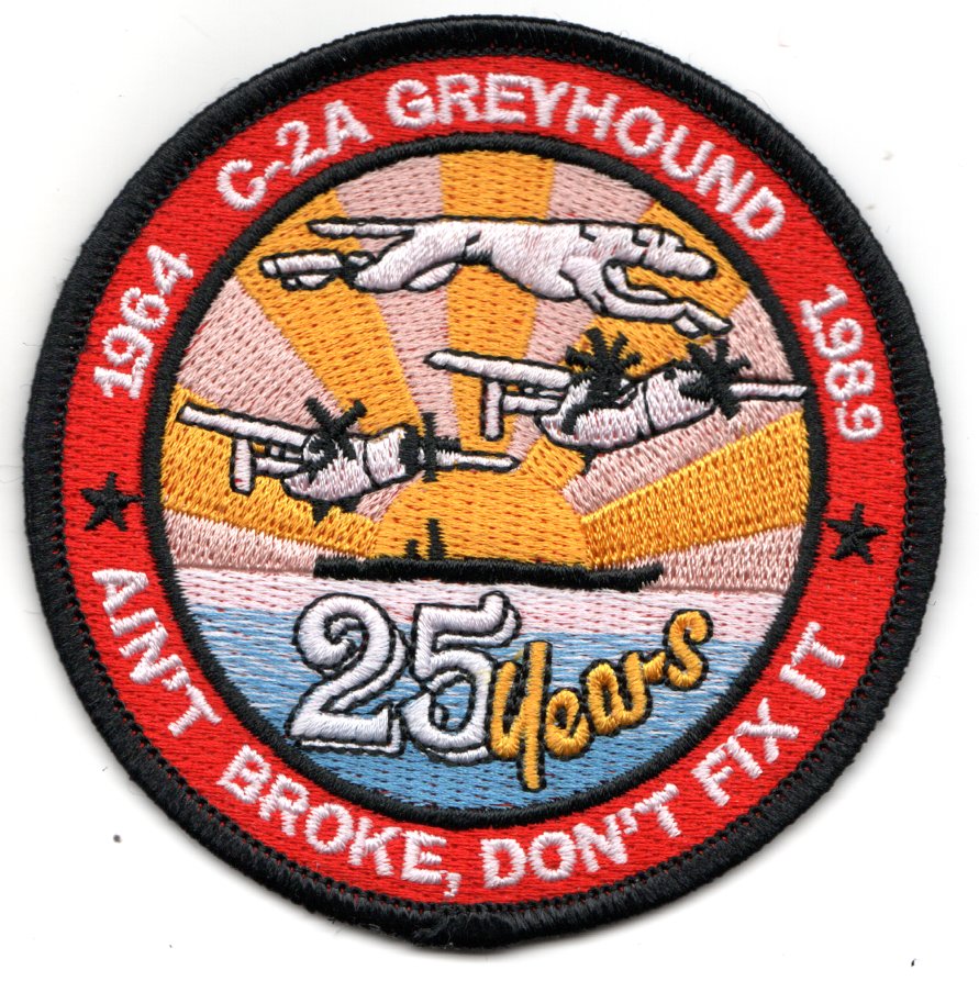 C-2A '25-Year' Anniversary Patch