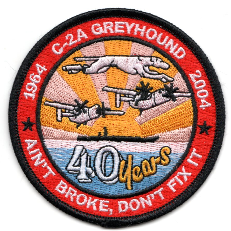 C-2A '40-Year' Anniversary Patch