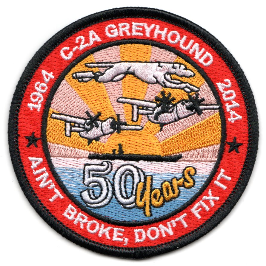 C-2A '50-Year' Anniversary Patch