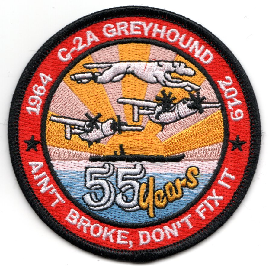 C-2A '55-Year' Anniversary Patch