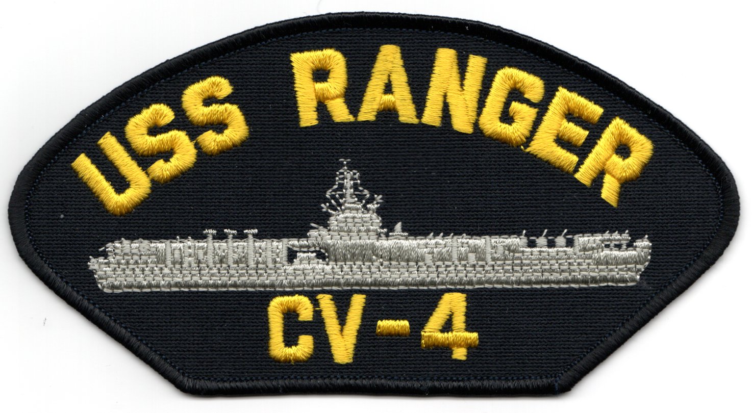 USS RANGER (CV-4) Ballcap Patch