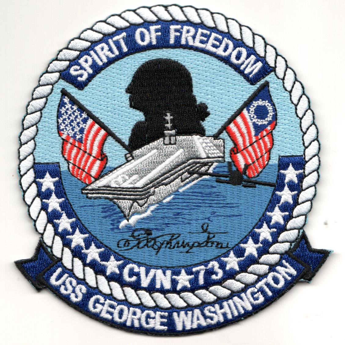 USS George Washington (CVN-73) Ship Patch