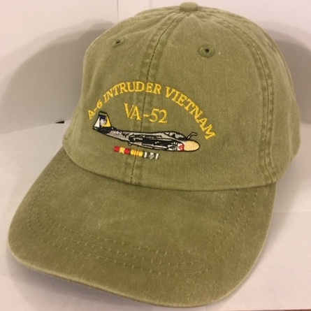 VA-52 'Vietnam' Ballcap (Khaki/Dir. Emb.)