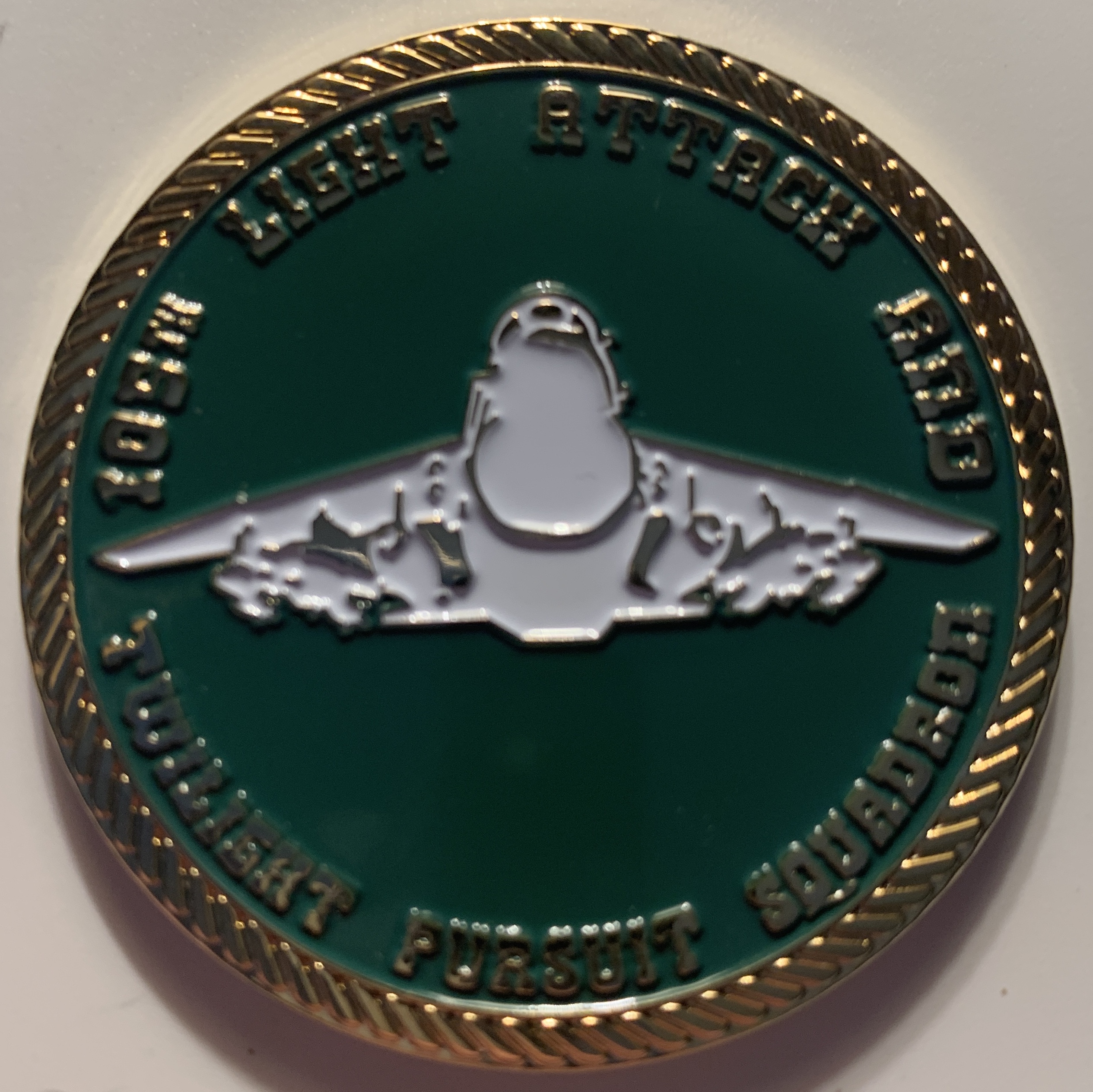 A-7E / VA-105 'GUNSLINGERS' Coin (Back)