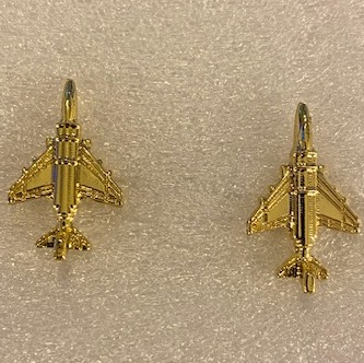 F-4 Phantom *CUFF LINKS* (Gold)