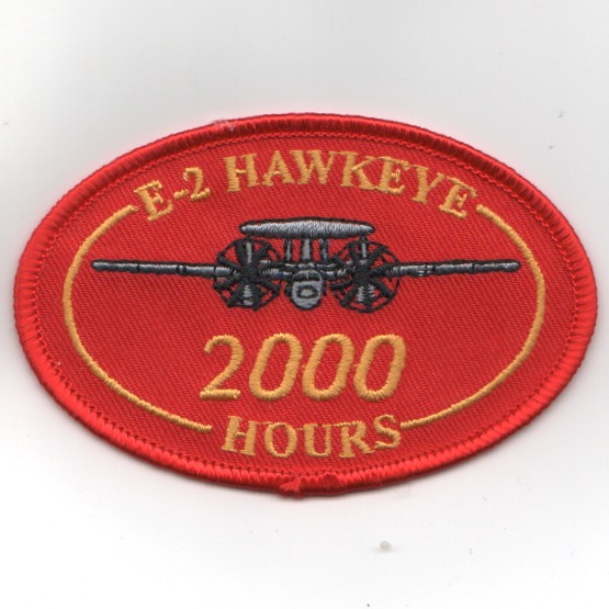 E-2 '2000 Hours' Oval (Red)