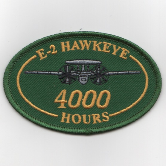 E-2 '4000 Hours' Oval (Green)